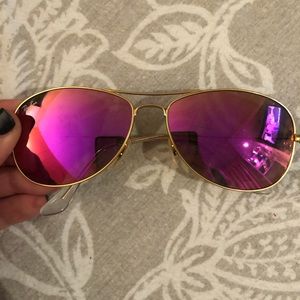 Pink Aviator Raybans